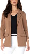 Liverpool Los Angeles Princess Detail Unlined Boyfriend Blazer