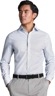 Charles Tyrwhitt Non-Iron Twill Fine Stripe Shirt