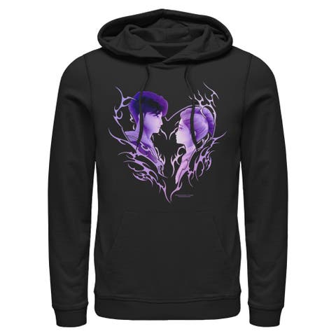 Men's KPop Demon Hunters Jinu and Rumi Love  Pull Over Hoodie