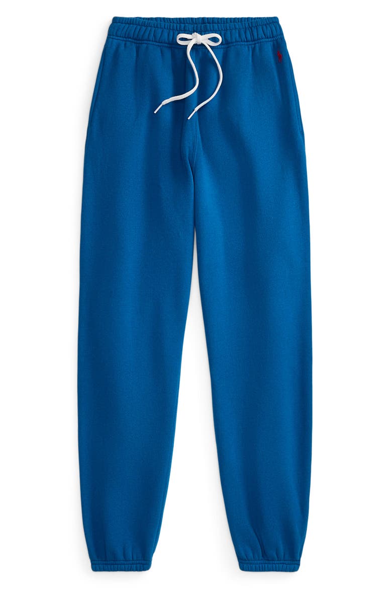 Cotton Blend Fleece Sweatpants, Alternate, color, GALAXY BLUE