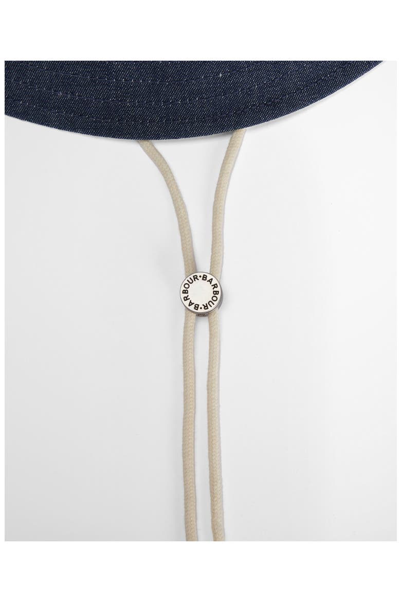 Asker Water Resistant Waxed Denim Bucket Hat, Alternate, color, INDIGO