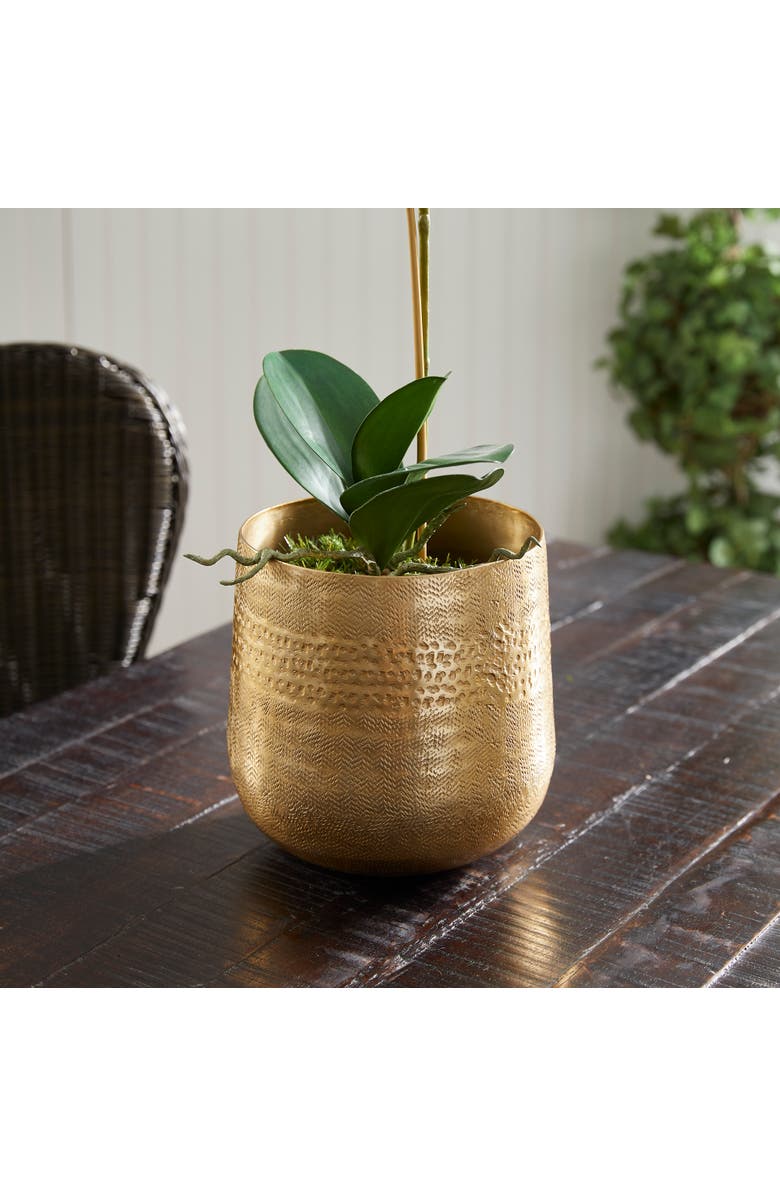 Napa Home & Garden Emberlynn Cachepot, Alternate, color, Gold