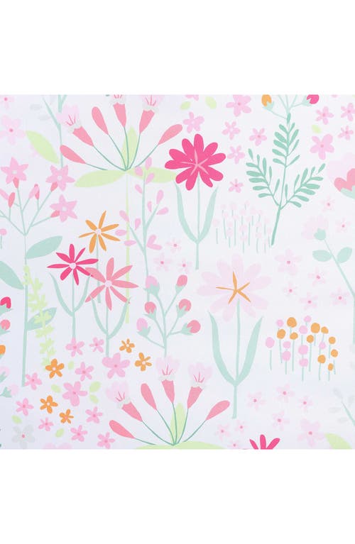 Laura Ashley Sunshine Flowers Comforter Set In Bright Pink