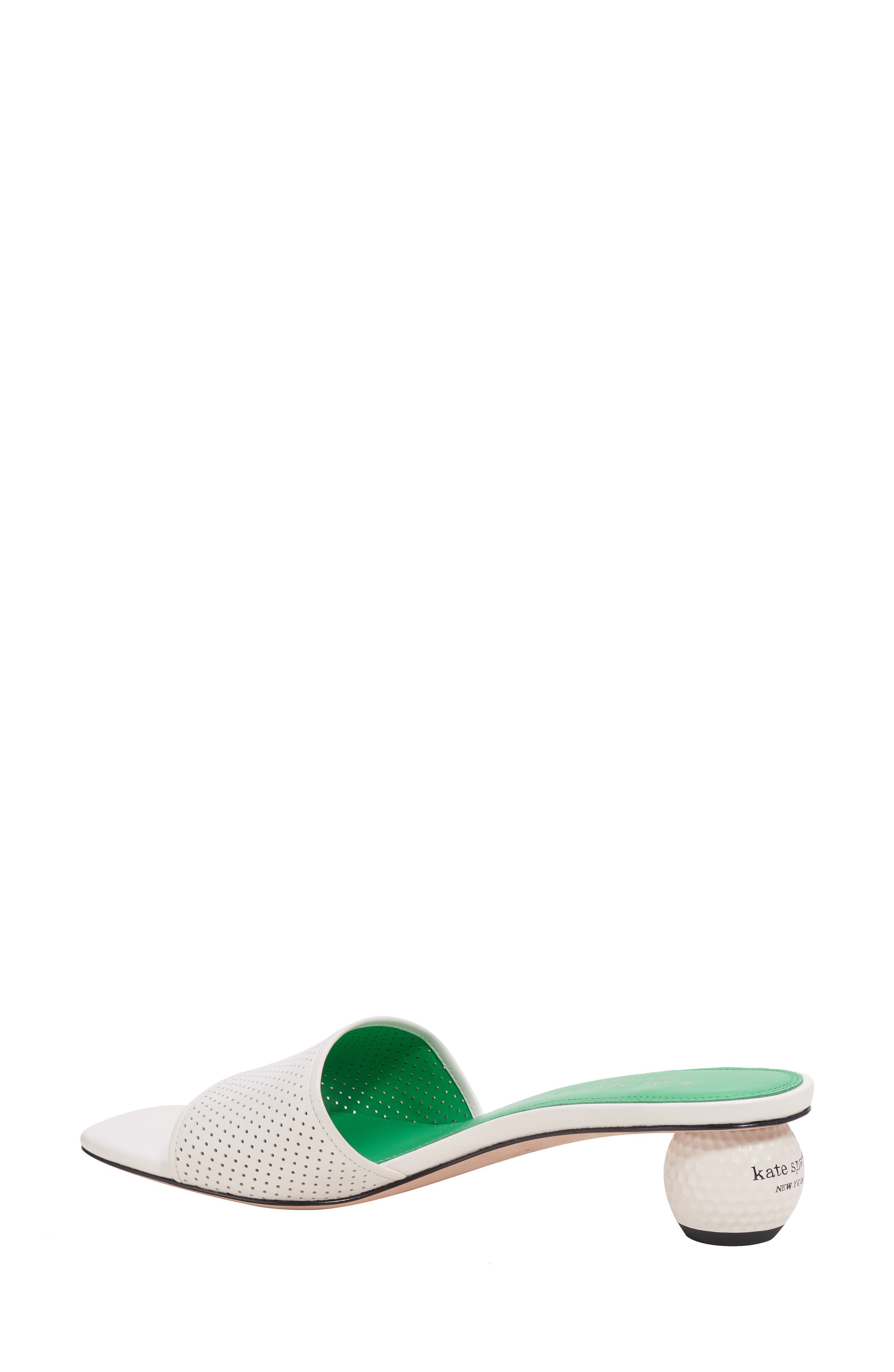 Kate Spade New York tee time kitten heel slide sandal, Alternate, color, 