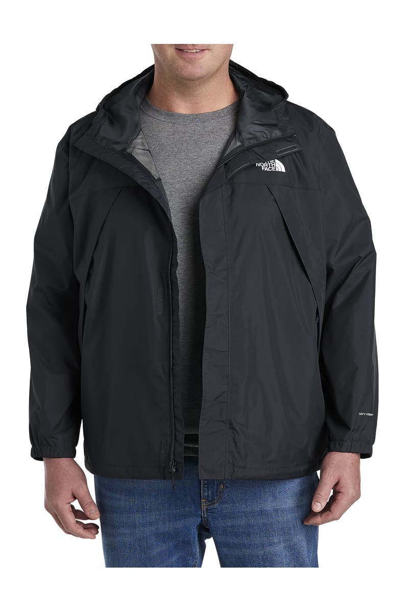 The North Face Big & Tall Antora Jacket, Main, color, Black