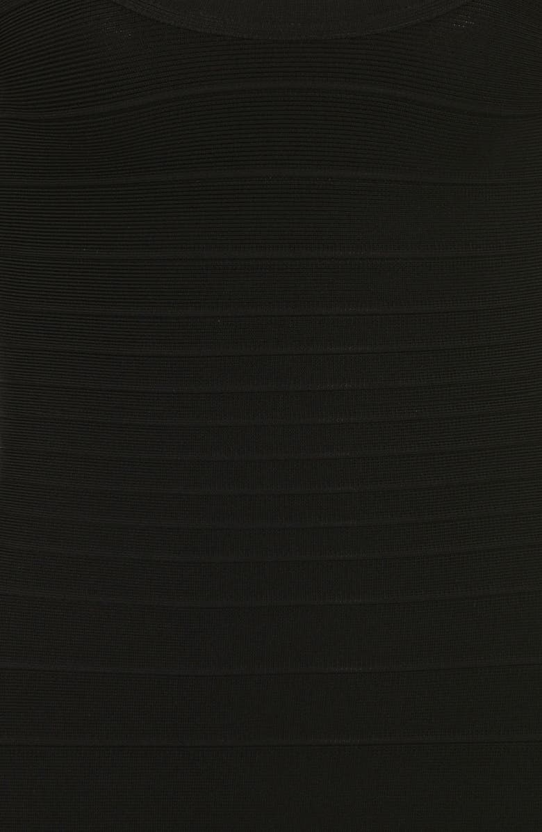 HOUSE OF CB The OG Long Sleeve Bandage Minidress, Alternate, color, Black