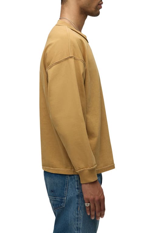 Hudson Jeans Crewneck Cotton Sweatshirt In Rust
