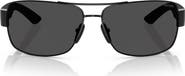 Prada Linea Rossa 65mm Shield Sunglasses