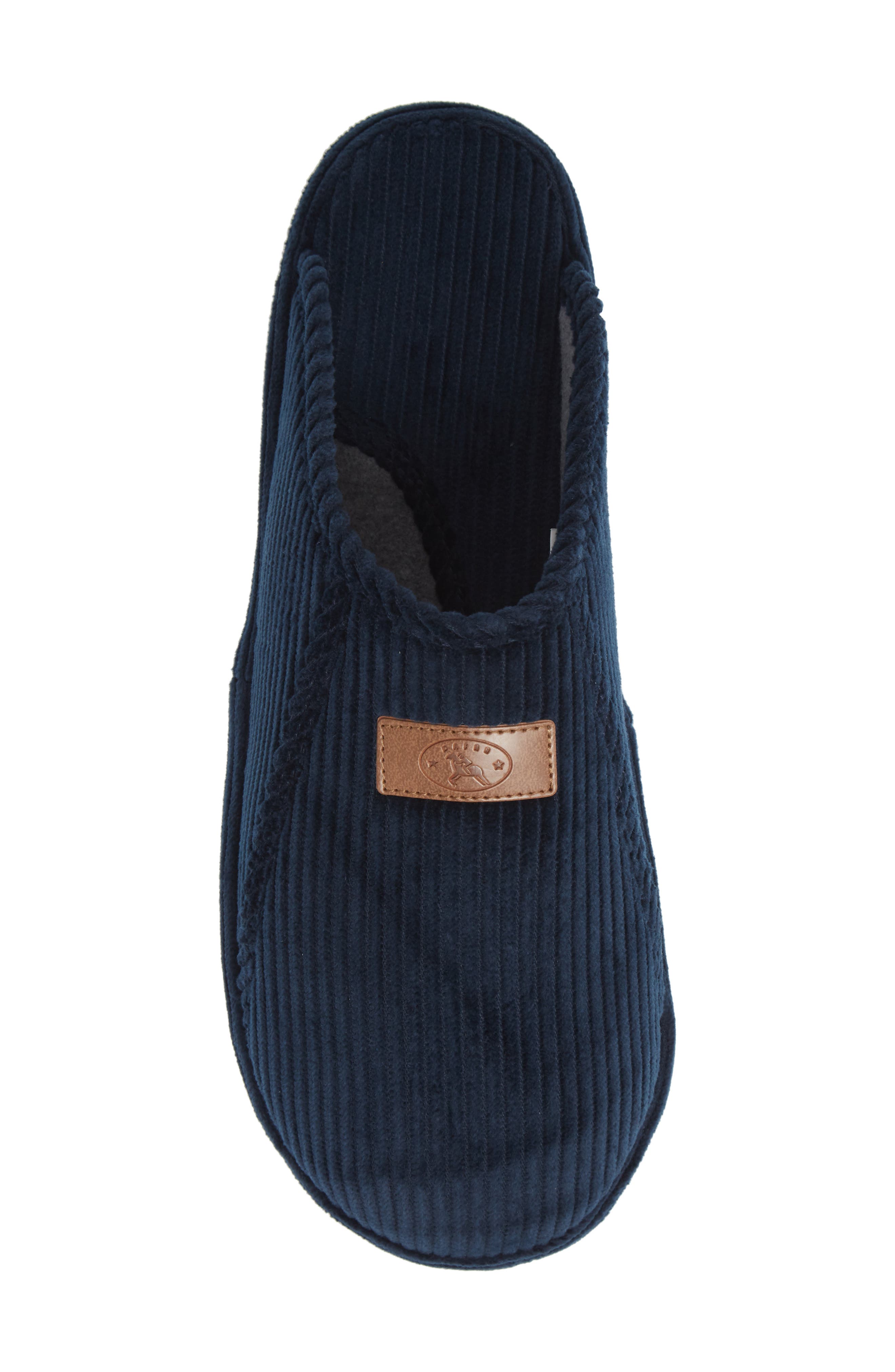Laze Scuff Slipper, Alternate, color, NAVY