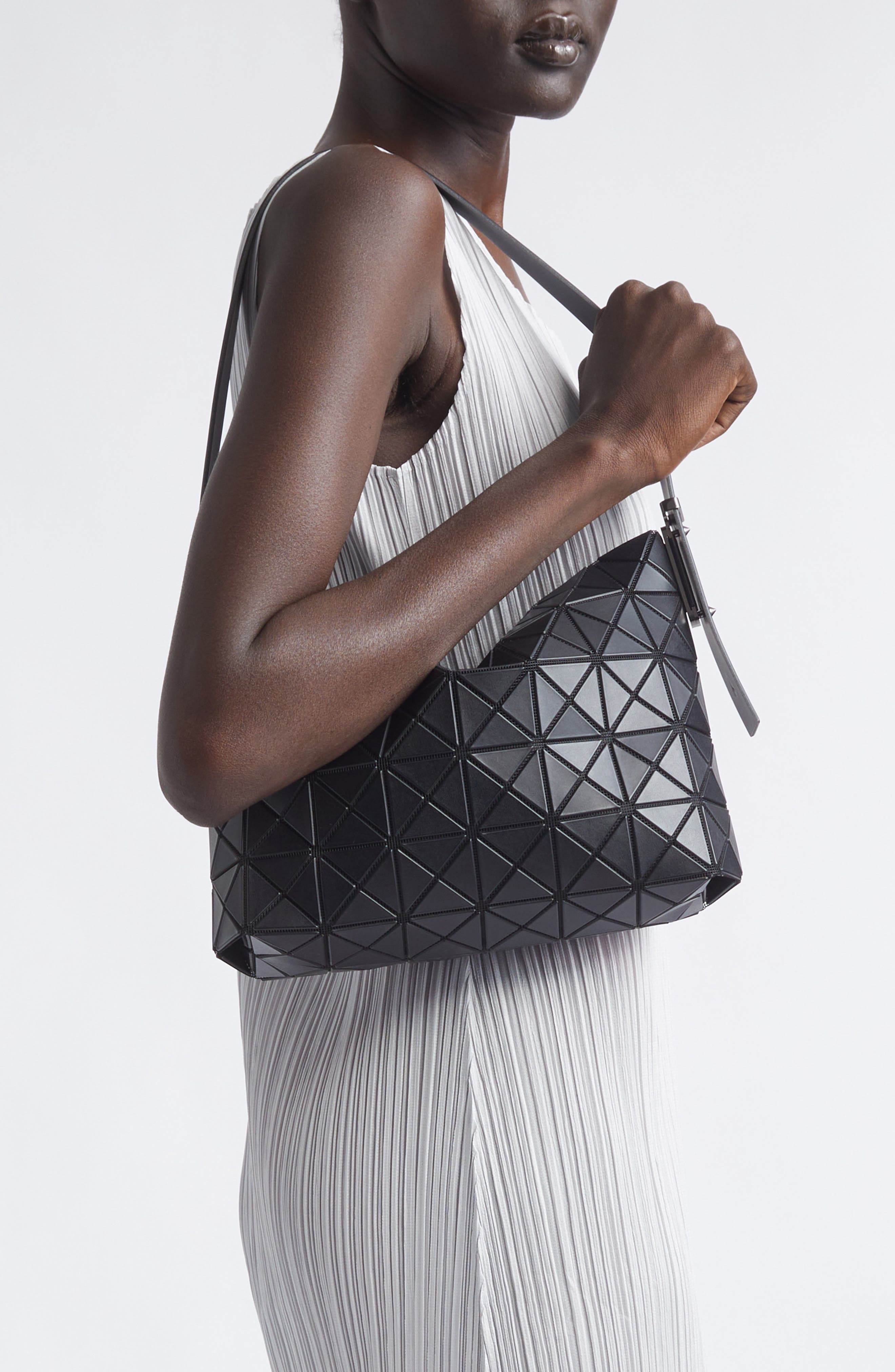 Musette Matte Crossbody Bag, Alternate, color, MATTE BLACK