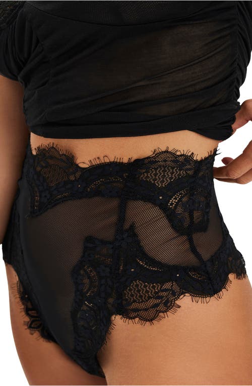 Free People Intimately Fp Nolita High Waist Briefs In Black