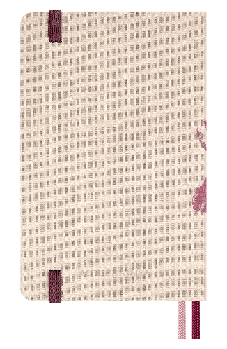 Moleskine Le NB Sakura Pocket Ruled Notebook, Alternate, color, Pink Floral