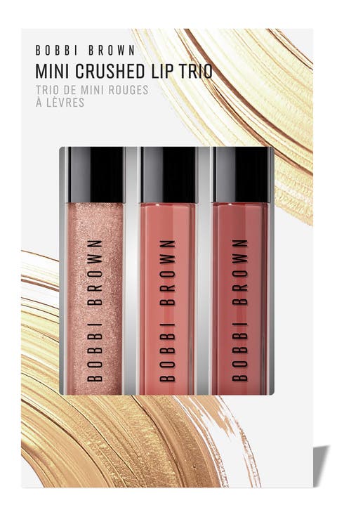 Mini Crushed Oil-Infused Tinted Lip Gloss Gift Set Trio