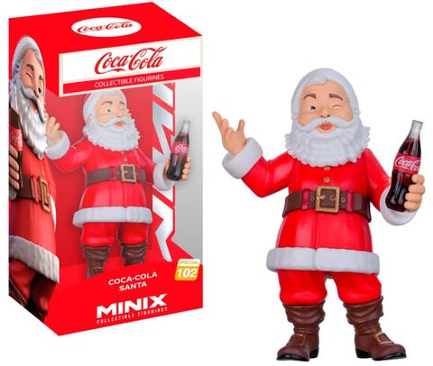 Coca-Cola Santa (Coca-Cola) Minix 4.5-Inch Vinyl Entertainment Figure