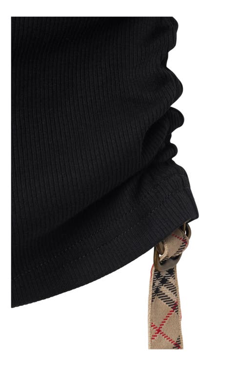 Burberry Festival-style Tank Top In Black