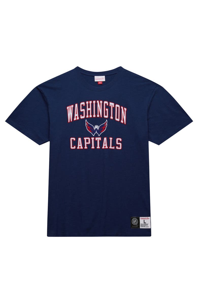 Mitchell & Ness Men's Mitchell & Ness Navy Washington Capitals Legendary Slub T-Shirt, Alternate, color, Navy