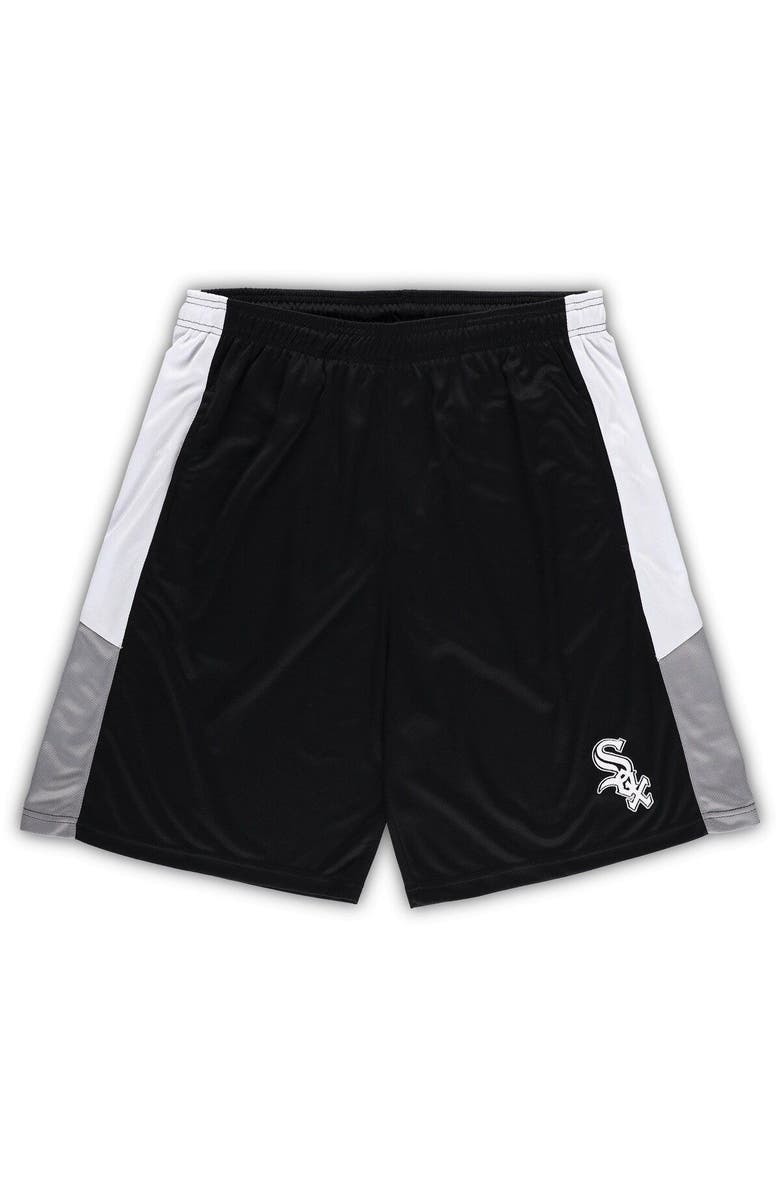 PROFILE Men's Black Chicago White Sox Big & Tall Team Shorts, Main, color, Black
