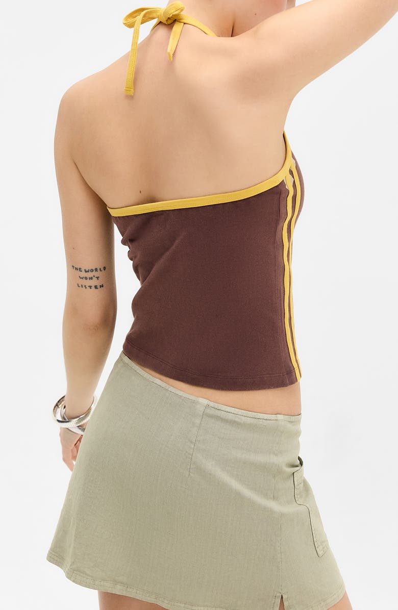 BDG Urban Outfitters 98 Halter Top, Alternate, color, Brown