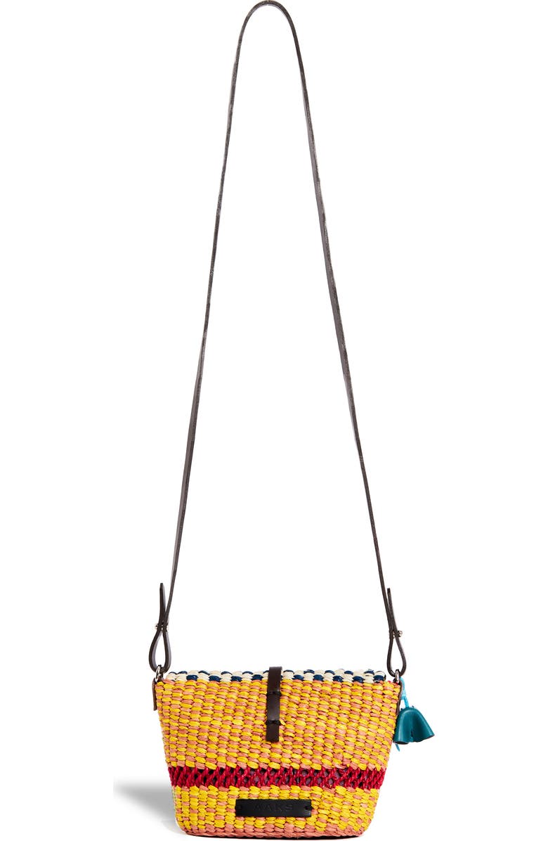 A A K S Bika Raffia Crossbody Bag, Alternate, color,