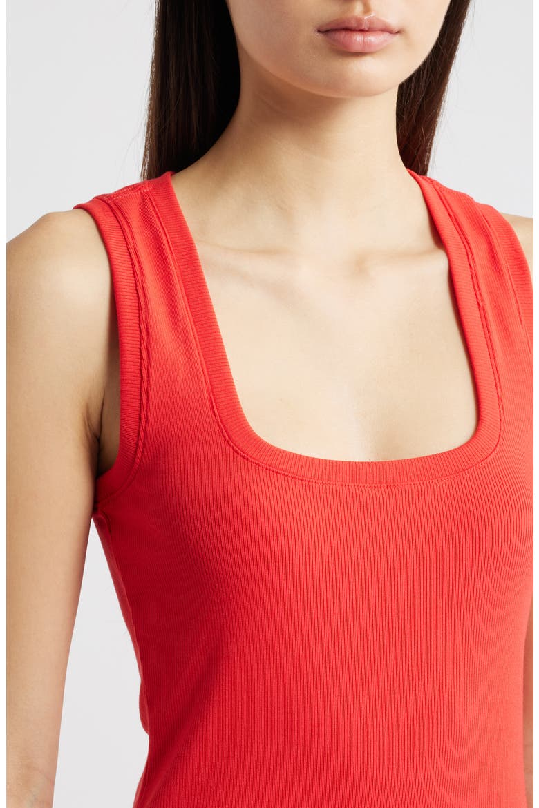 Bobbie Rib Tank, Alternate, color, CHERRY