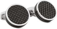 Tateossian Men's Carbon Tablet Cuff Links