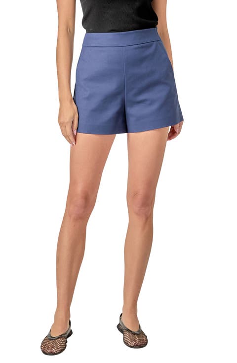 High Waist Stretch Shorts