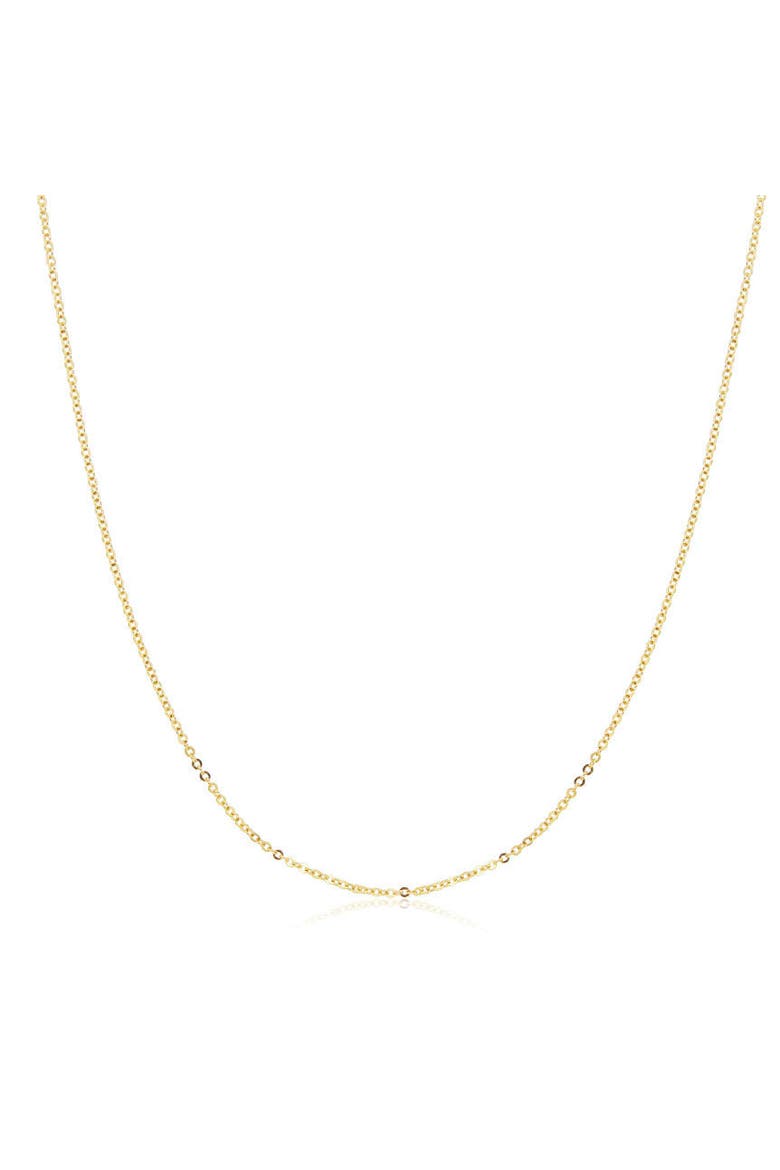 Classic Chain Necklace, Main, color, Yellow Gold