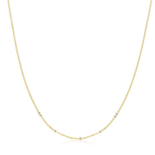 The Lovery Fine Jewelry Classic Chain Necklace In Gold
