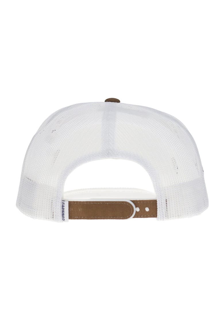 Men's HOOey  Tan/White Dallas Cowboys Aztec Trucker Adjustable Hat, Alternate, color, Tan
