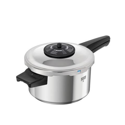 Duromatic Classic Neo Long Handle Stovetop Pressure Cooker, 3.7-quart