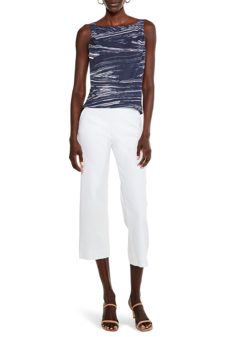 Brushed Waves Tank, Alternate, color, INDIGO MULTI