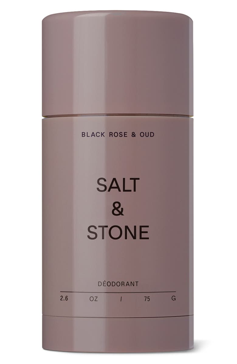 SALT & STONE Deodorant, Main, color, Black Rose & Oud