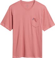 johnnie-O American Dream Cotton Blend Pocket T-Shirt