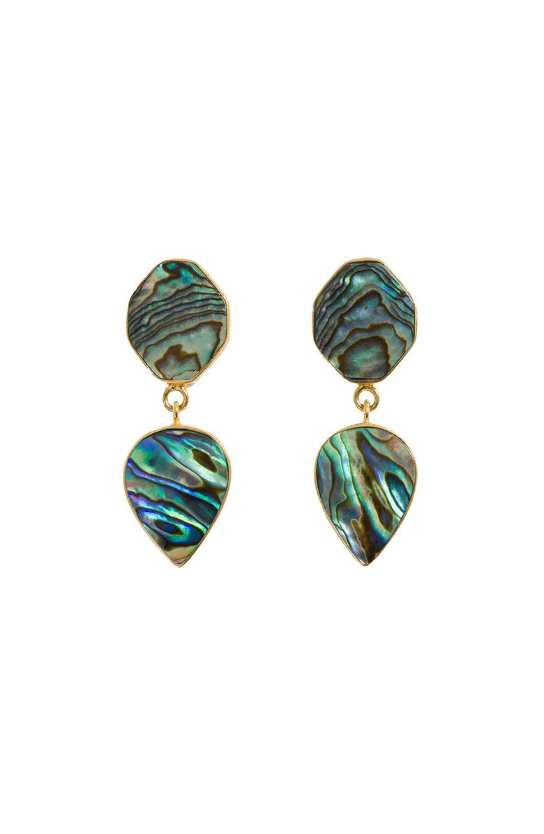 Freya Rose Warrioress Paua Drops, Main, color, Paua Drop