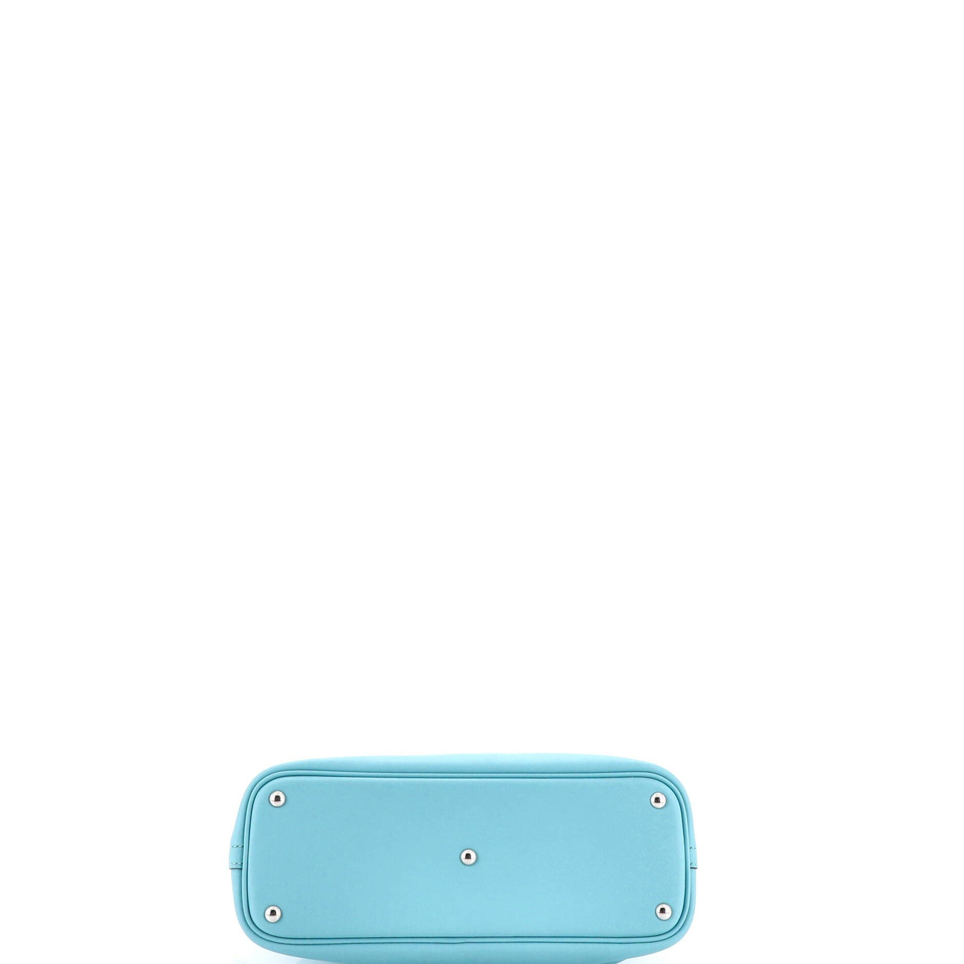 Pre-Owned Hermes Bolide Bag Swift 27, Alternate, color, Bleu Atoll