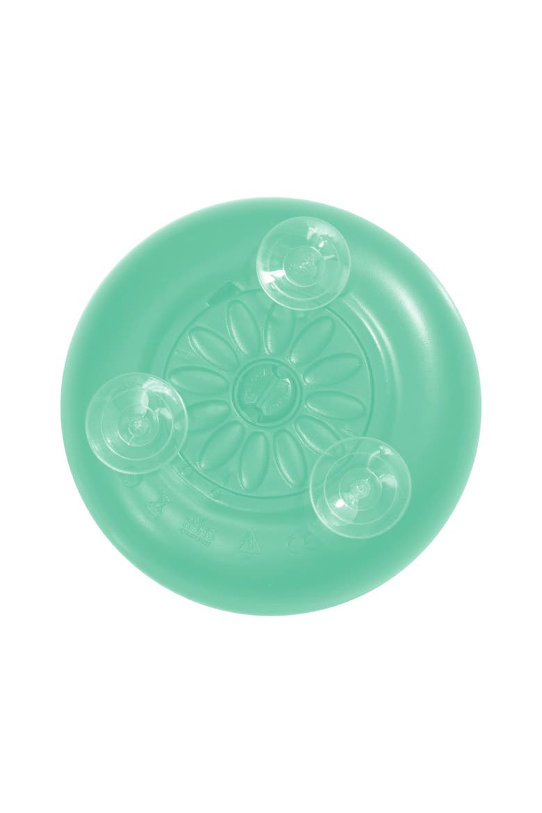 Lighted Compact Mirror with 10X Magnification & Suction Cup, Alternate, color, Seafoam Green