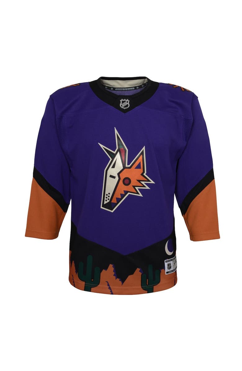 Outerstuff Youth Purple Arizona Coyotes 2020/21 Special Edition Premier Jersey, Alternate, color, 