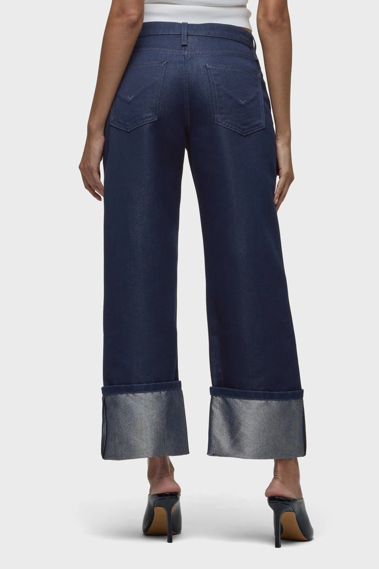 Rosie Wide Cuff, Alternate, color, INDIGO METALLIC