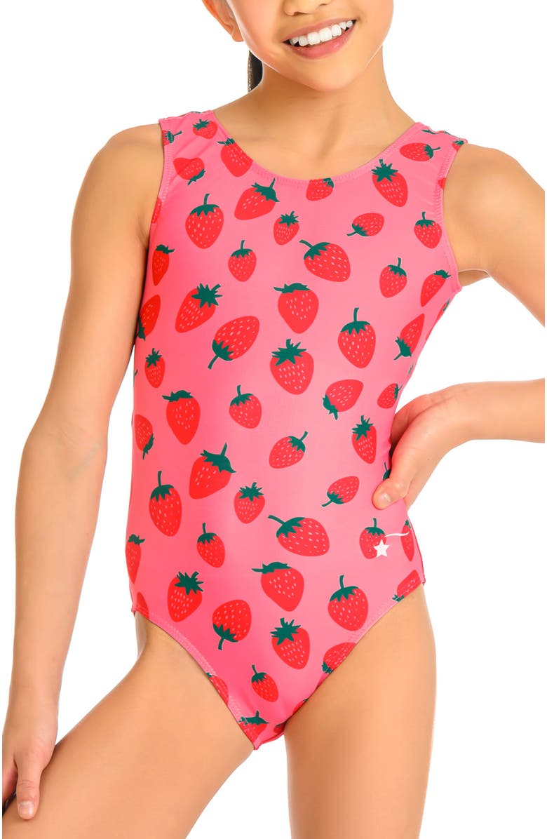Destira Strawberry Fields Leotard, Main, color, Strawberry Fields