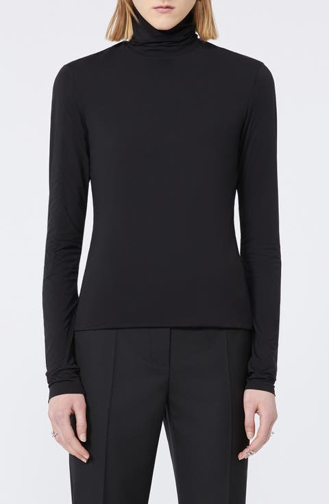 SPORTMAX 売れ筋商品|||スポーツマックス ニット&セーター アウター レディース Turtlenecks Black ブラック（黒）系 SPORTMAX(スポーツマックス) ニット・セーター