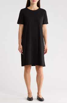 Eileen Fisher Organic Cotton T-Shirt Dress