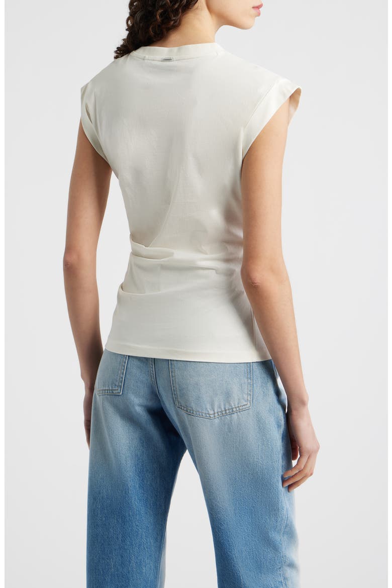 Epka Strong Shoulder Jersey Top, Alternate, color, SOFT CREAM