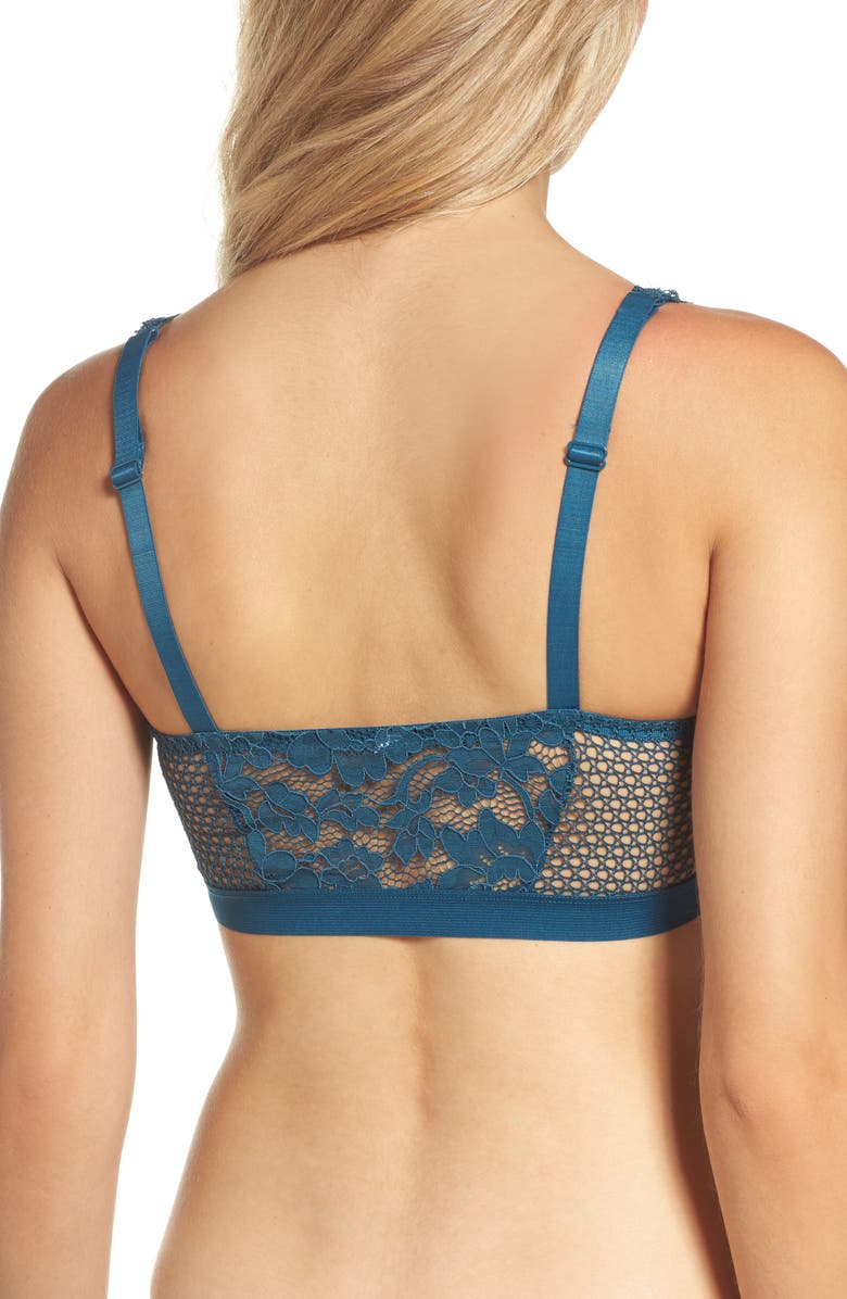 ELSE Petunia Longline Bralette, Alternate, color, 