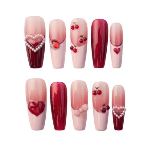 Cherry Kissed - Nail Set