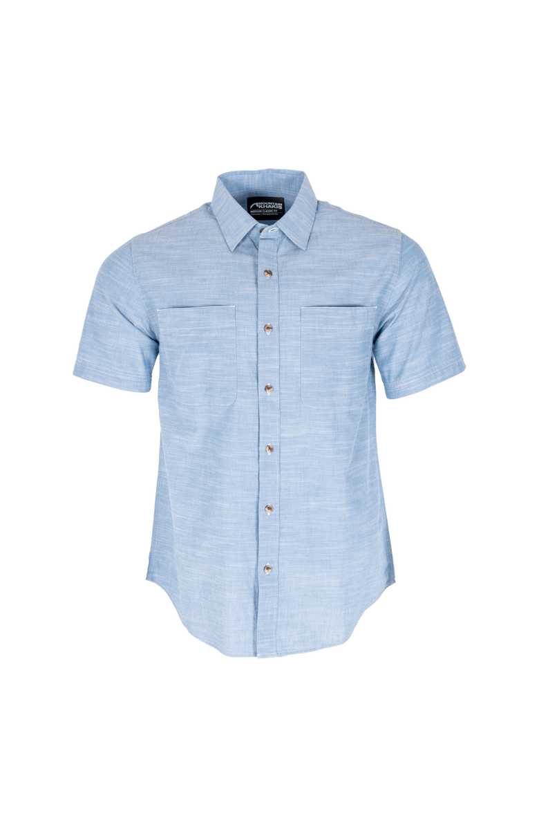 Mountain Khakis Bowman Short Sleeve Woven Shirt, Alternate, color, Parchment