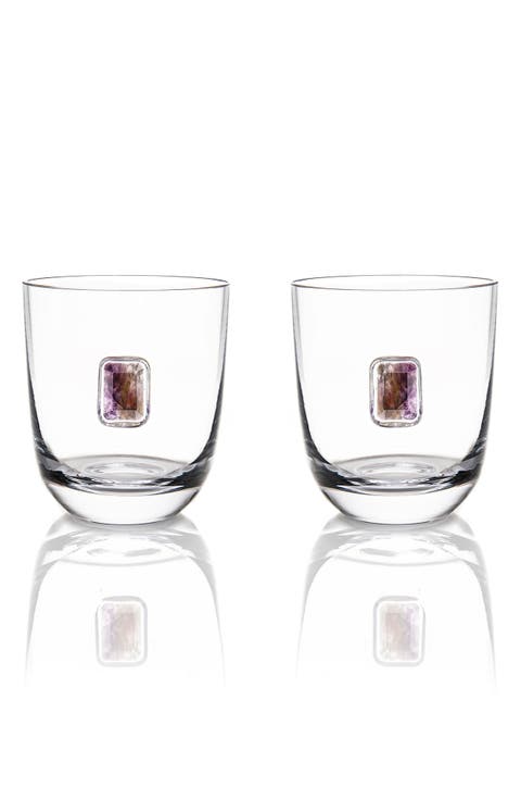Elevo Set of 2 Double Old Fashioned Glasses