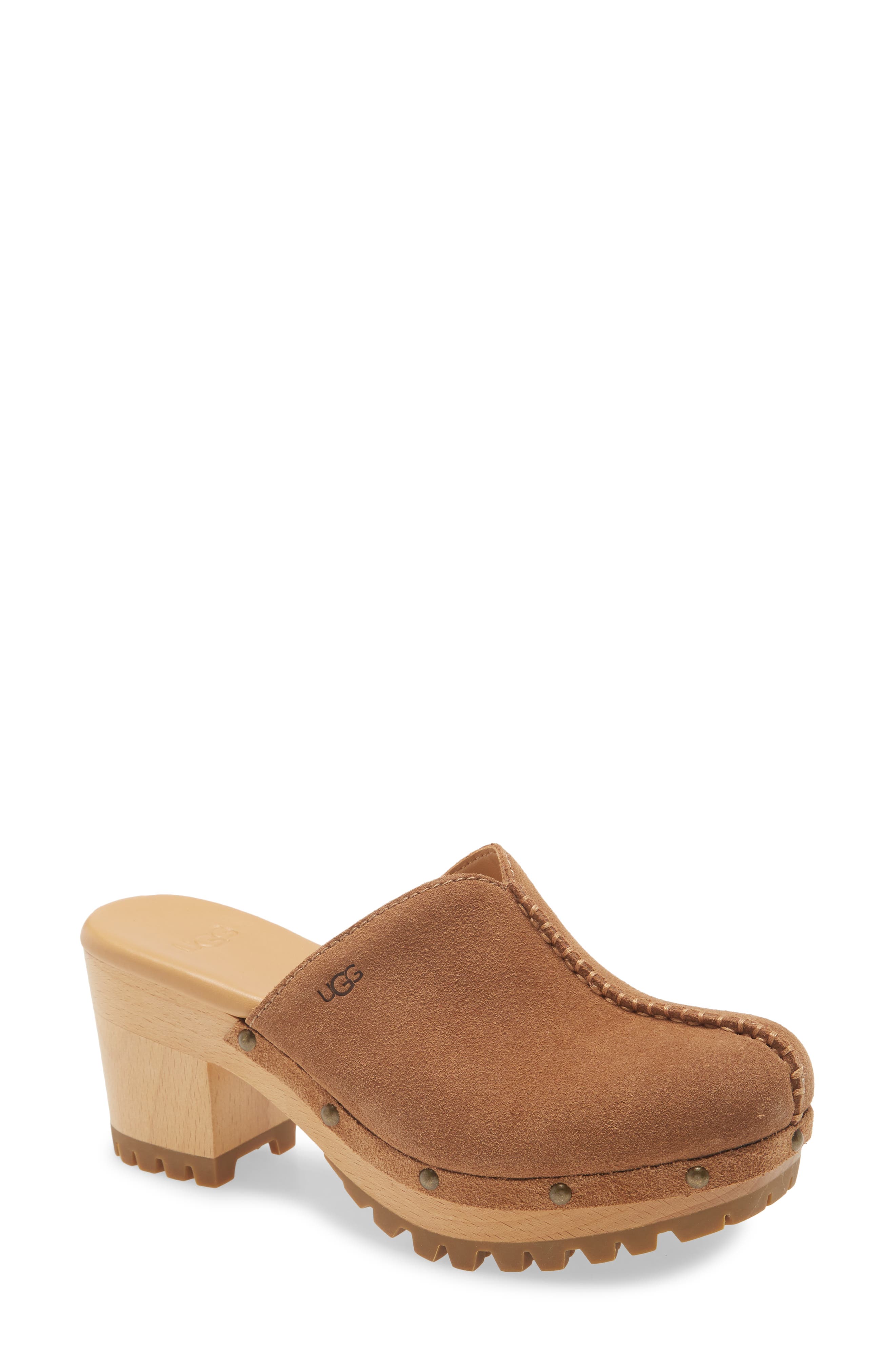 Judi Clog, Main, color, CHESTNUT SUEDE