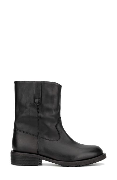 Vintage Foundry Alaina Leather Boot In Black