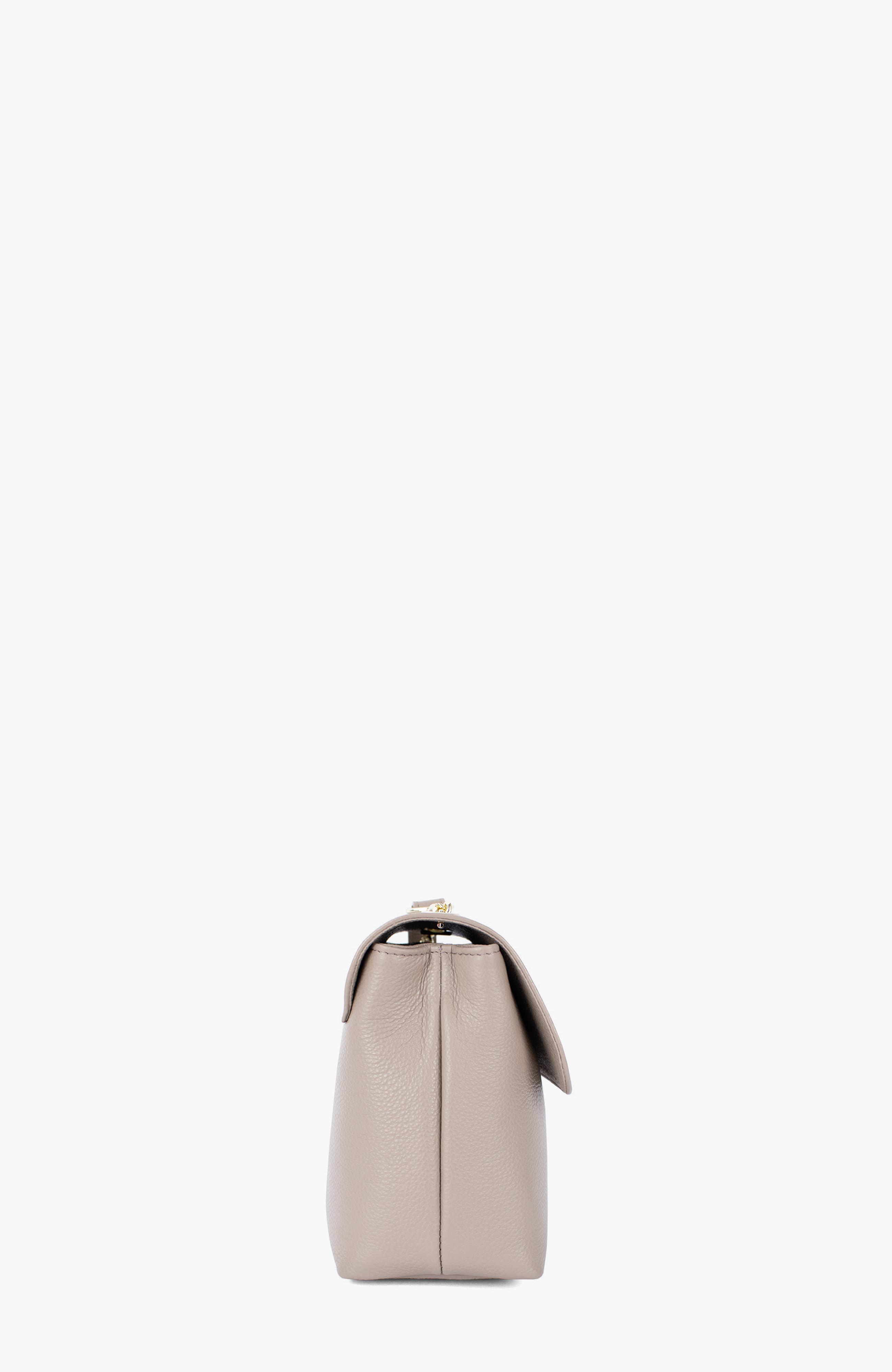 Muse 536 Pebbled Leather Shoulder Bag, Alternate, color, Light Sand