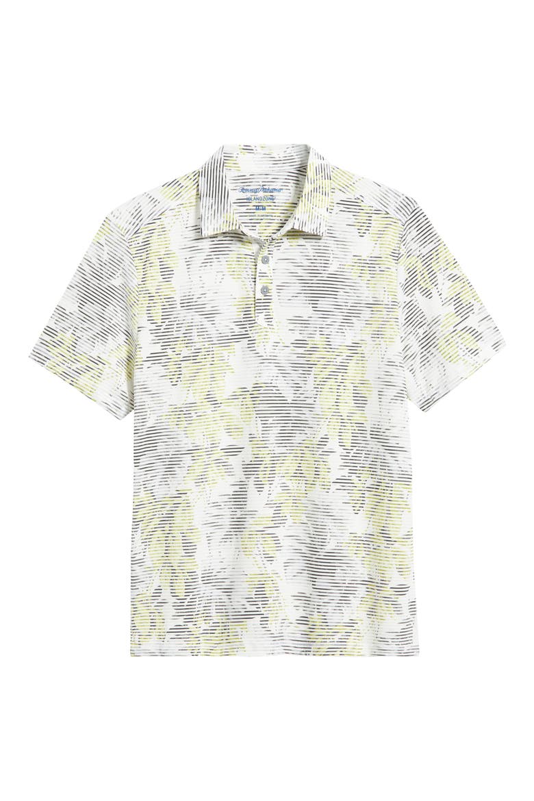 Costa Wave Vines Seersucker Stripe IslandZone® Polo, Main, color, TURBULENCE
